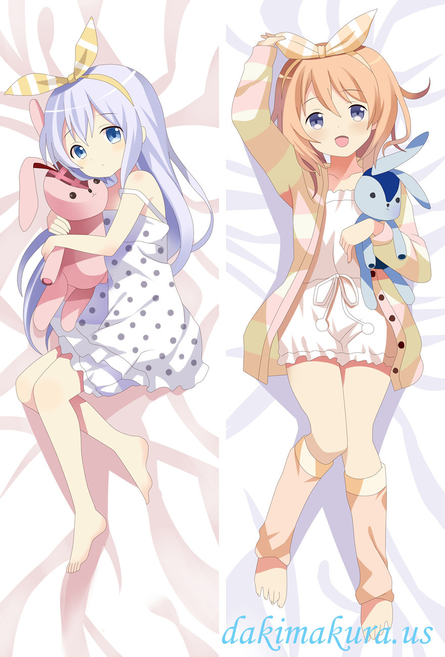 Is The Order Rabbit Gochuumon wa Usagi desu ka Anime Dakimakura Japanese Hugging Body Pillow Cover